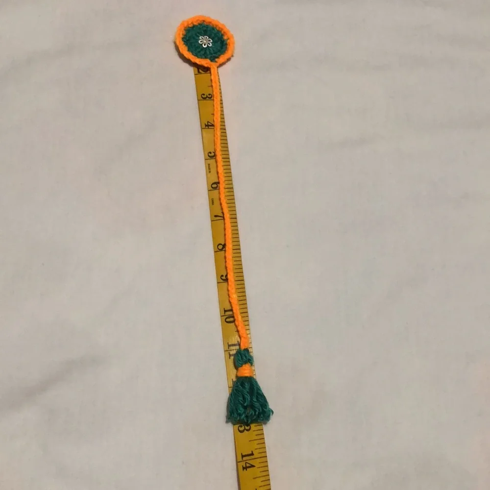 Flower Bookmark Handmade crochet